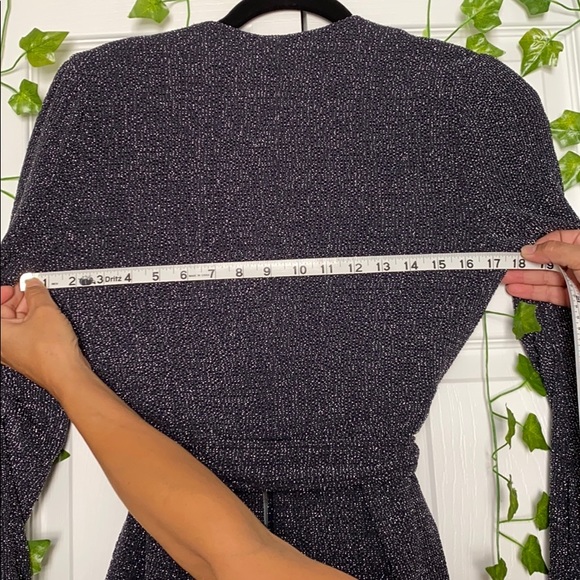 NWT BCBGeneration Black Sparkly Blazer - Picture 6 of 13